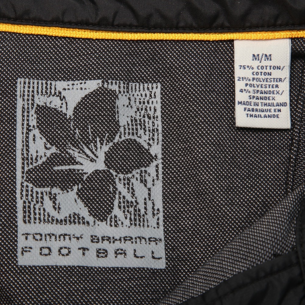 Pittsburgh Steelers Tommy Bahama Polo Shirt Men's Medium Gray NFL Fan Apparel - Picture 5 of 11